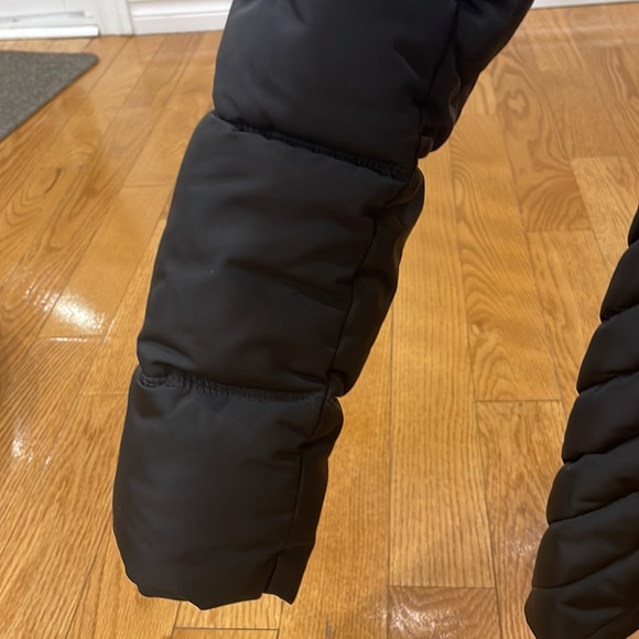 Tommy Hilfiger Short puffer fleece hood Jacket - Picture 3 of 4